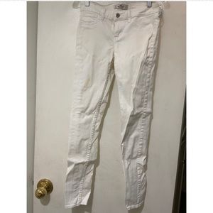 *MOVING SALE* Hollister white jeans